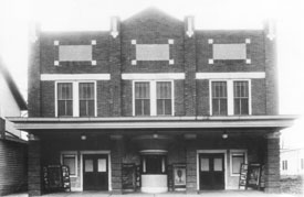 Historic Gibson Theatre in 1921